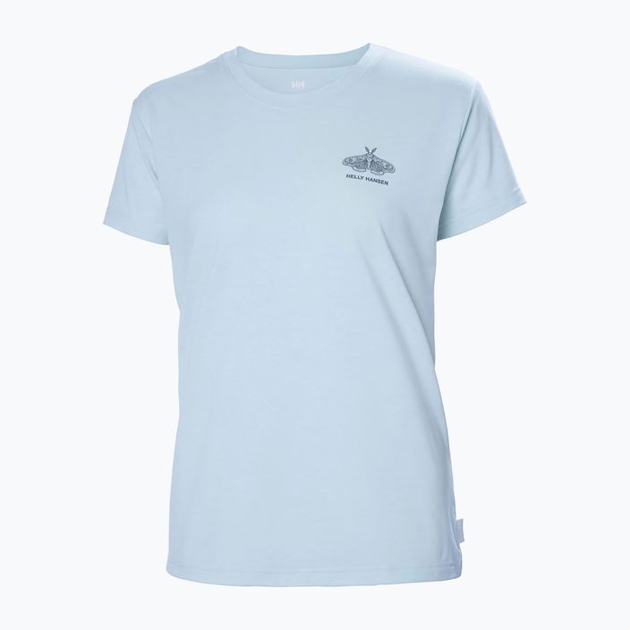 Women's trekking t-shirt Helly Hansen Skog Recycled Graphic blue 63083_513 5