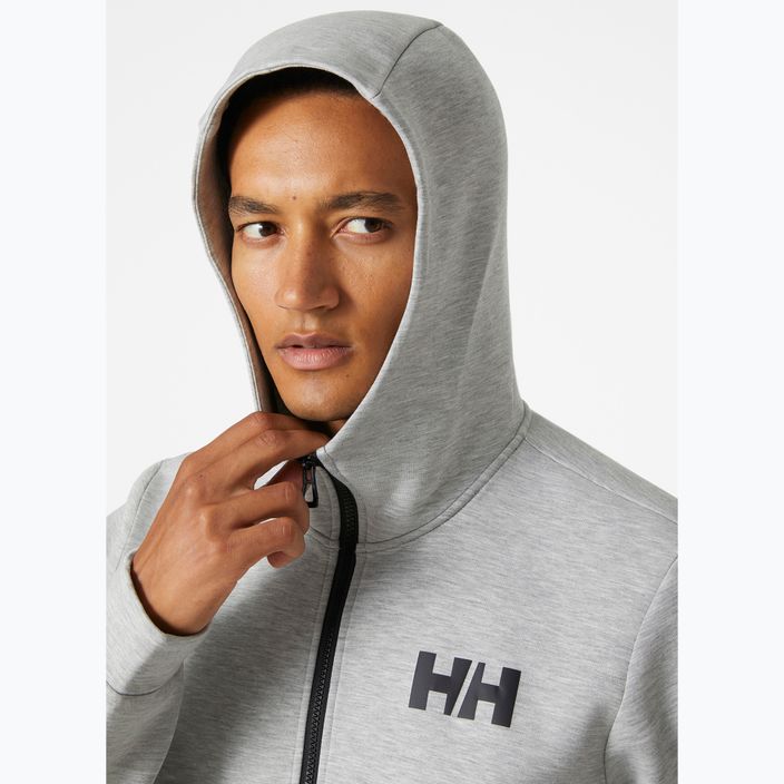 Helly Hansen HP Ocean 2.0 men's sailing sweatshirt grey/melange 3