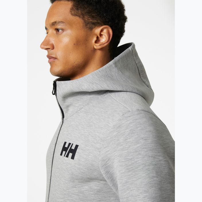 Helly Hansen HP Ocean 2.0 men's sailing sweatshirt grey/melange 4