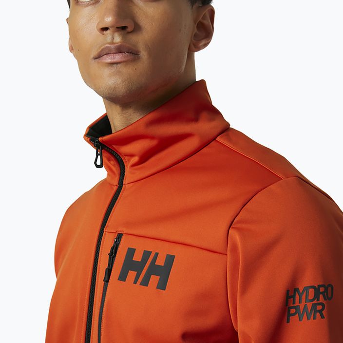 Helly Hansen men's HP Windproof Fleece sailing sweatshirt orange 34288_300 3