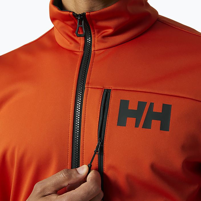 Helly Hansen men's HP Windproof Fleece sailing sweatshirt orange 34288_300 4