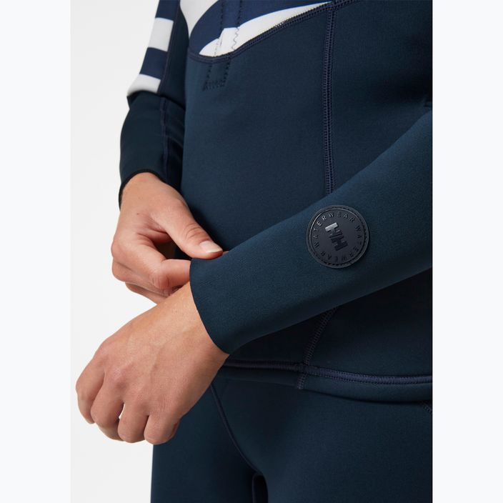 Women's neoprene jacket Helly Hansen Waterwear 2.0 2 mm navy stripe 3