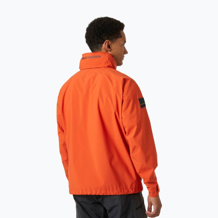 Men's sailing jacket Helly Hansen HP Racing Hooded patrol orange 2