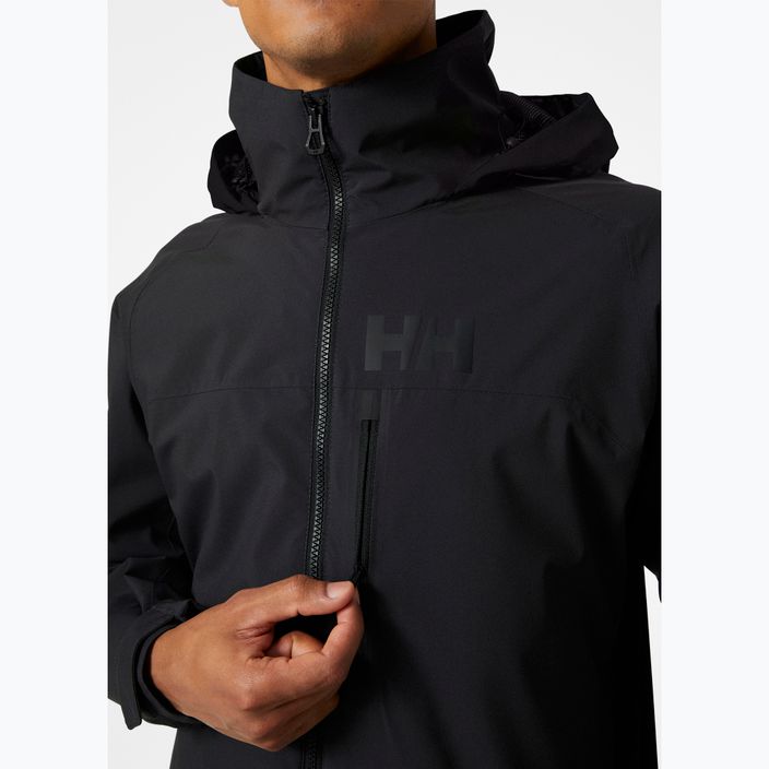 Helly Hansen HP Racing Hooded men's sailing jacket ebony 6
