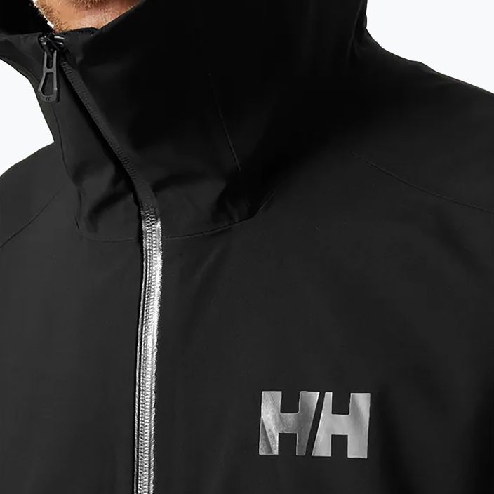 Helly Hansen men's hardshell jacket Verglas 3L black 63144_990 3