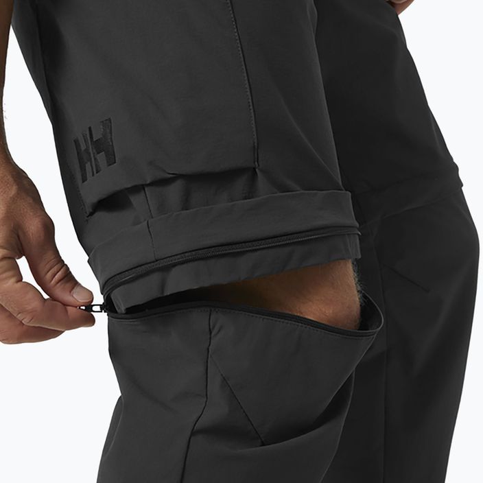 Helly Hansen men's softshell trousers Brono Softshell Zip Off grey 63152_980 3