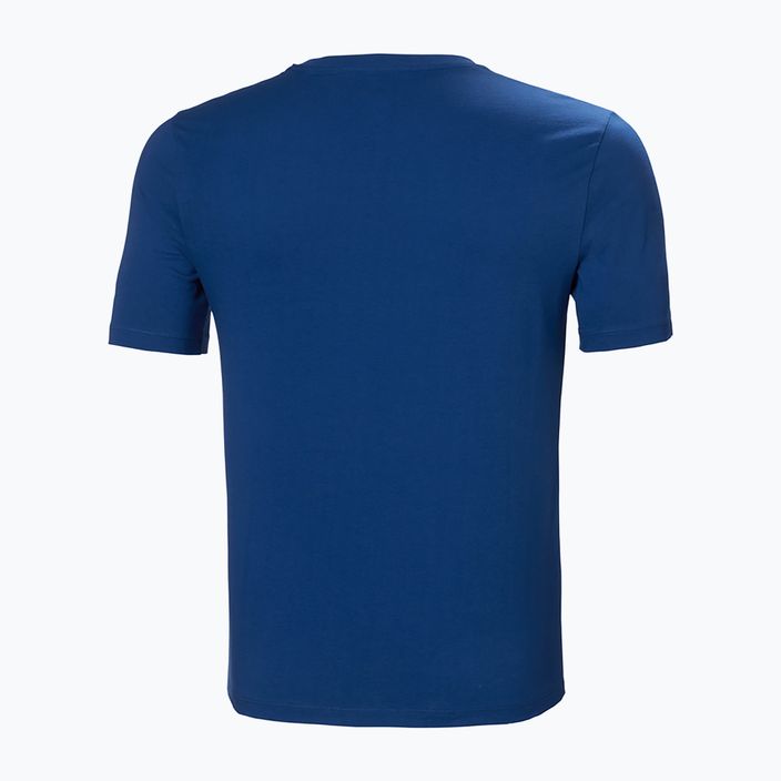 Helly Hansen men's trekking shirt F2F Organic Cotton 2.0 blue 63340_606 6