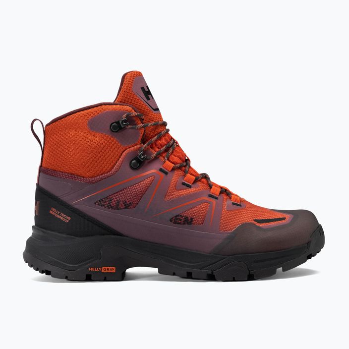 Men's trekking boots Helly Hansen Cascade Mid Ht patrol orange 2