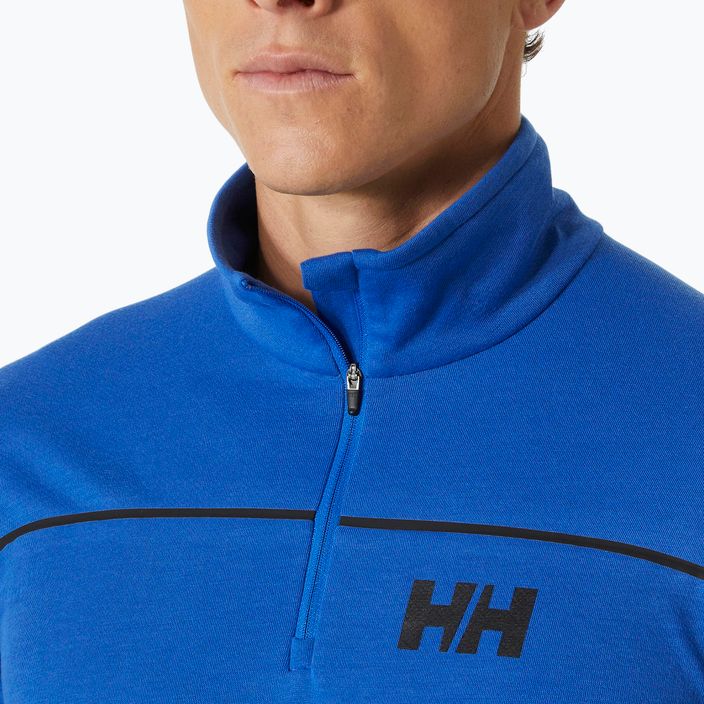Men's Helly Hansen Hp 1/2 Zip Pullover sweatshirt cobalt 2.0 3