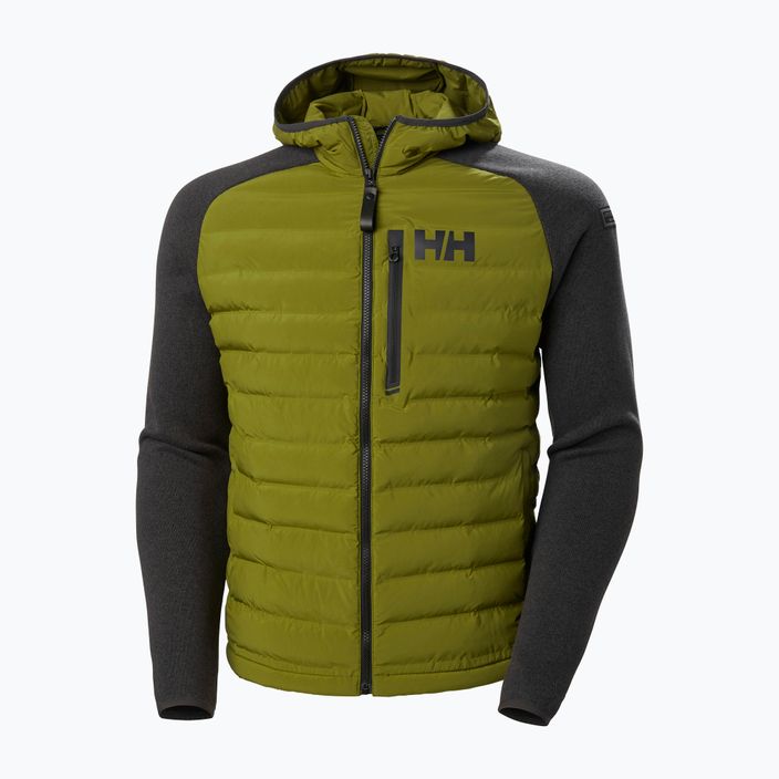 Men's sailing jacket Helly Hansen Arctic Ocean Hybrid Insulator olive green 6