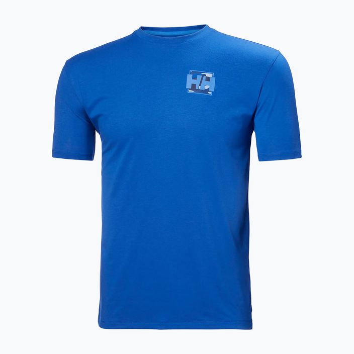 Men's Helly Hansen Skog Recycled Graphic t-shirt cobalt 2.0 5