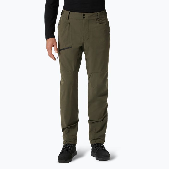 Helly Hansen men's softshell trousers Brono Softshell utility green