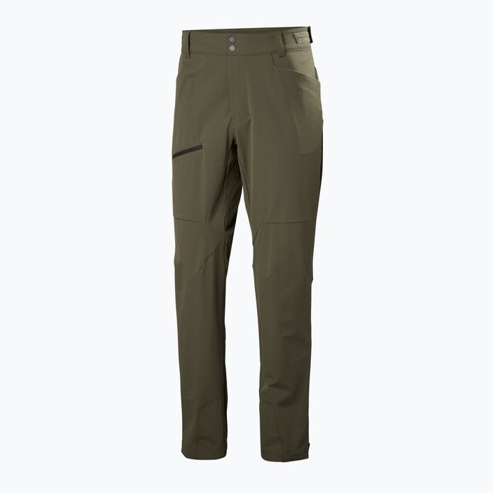 Helly Hansen men's softshell trousers Brono Softshell utility green 6