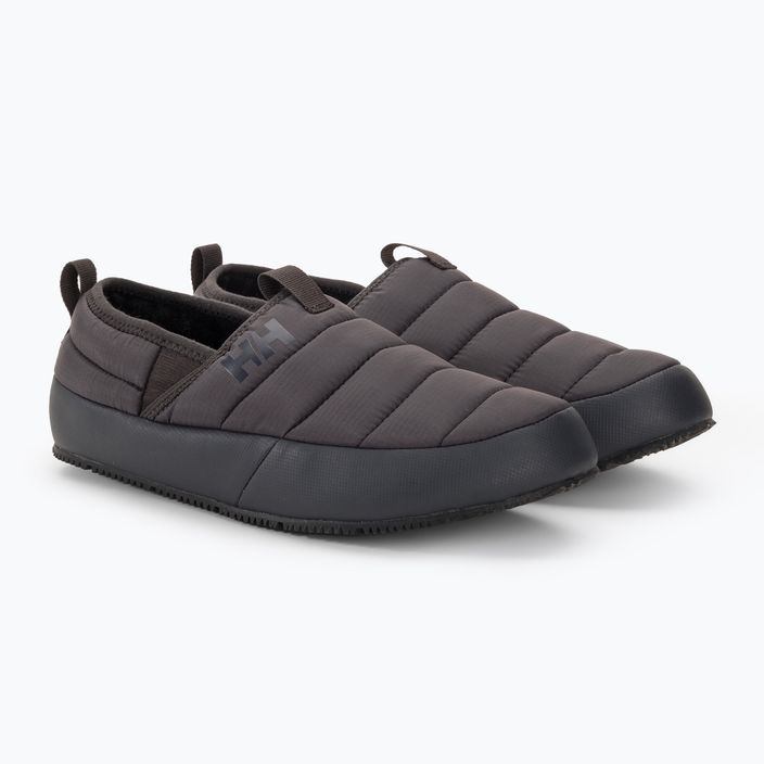 Men's Helly Hansen Cabin Loafer slippers black 4