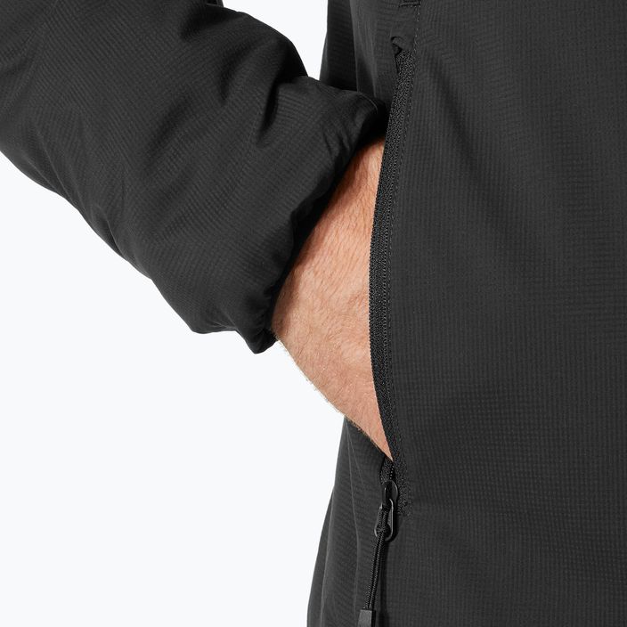 Men's Helly Hansen Verglas Hooded Insulator down jacket black 5