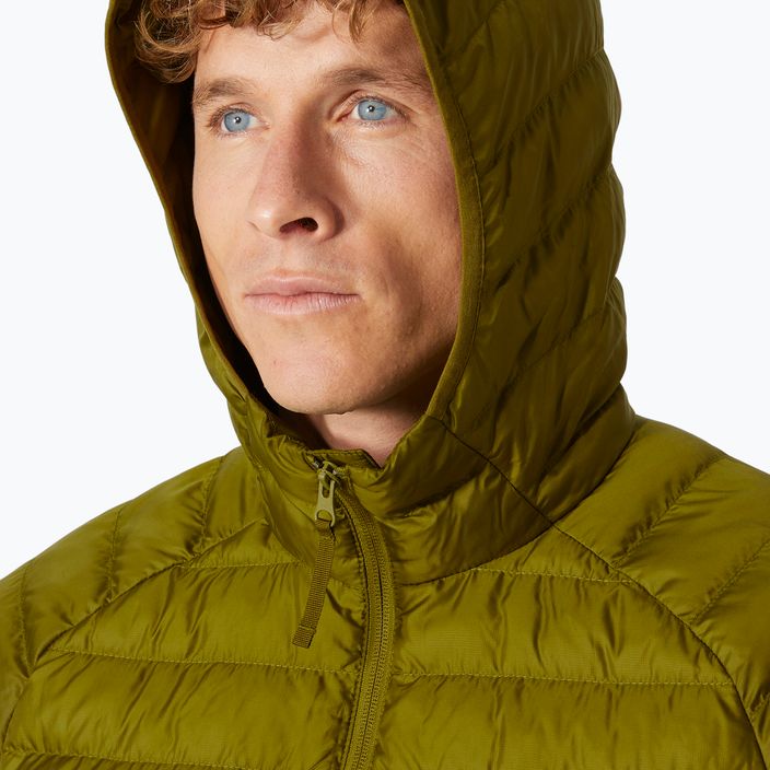 Men's Helly Hansen Banff Hooded Insulator down jacket bright moss 3
