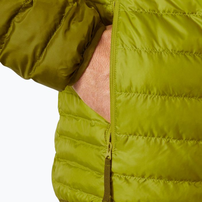 Men's Helly Hansen Banff Hooded Insulator down jacket bright moss 4