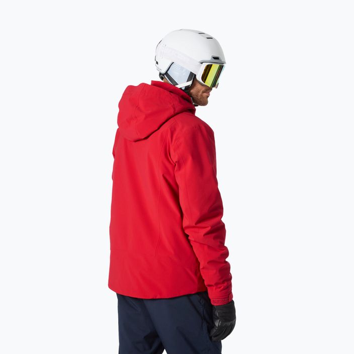 Men's ski jacket Helly Hansen Alpha 4.0 red 2