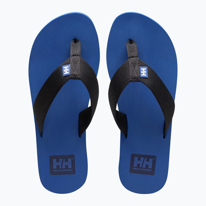 Men's Helly Hansen Logo Sandals 2 ebony/cobalt flip flops 13