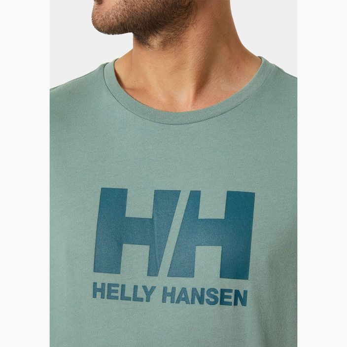 Men's Helly Hansen HH Logo cactus T-shirt 3