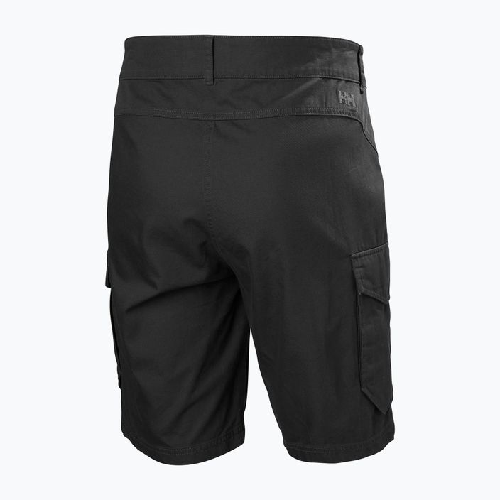 Helly Hansen men's sailing shorts Dock 10" ebony 7