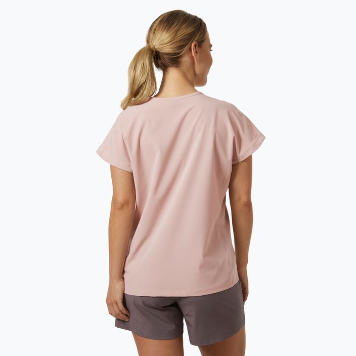 Helly Hansen women's t-shirt Thalia Summer Top pink cloud 2