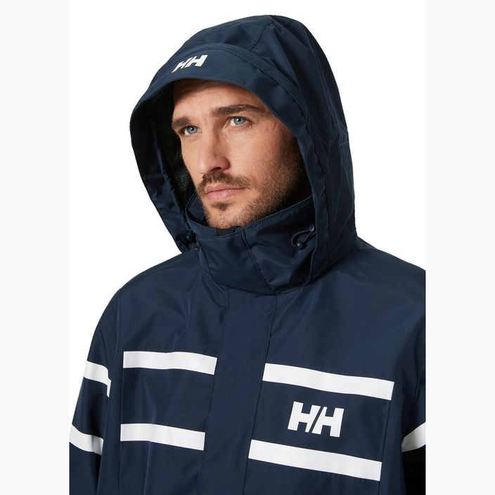 Helly Hansen men's sailing jacket Salt Inshore navy 3