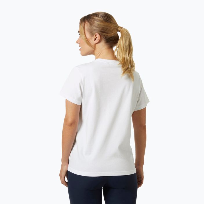 Helly Hansen women's T-shirt Logo 2.0 white 2