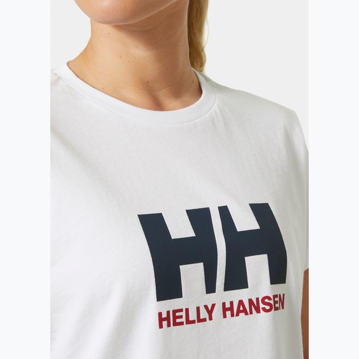 Helly Hansen women's T-shirt Logo 2.0 white 3