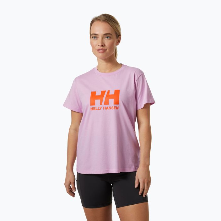 Helly Hansen women's T-shirt Logo 2.0 cherry blossom