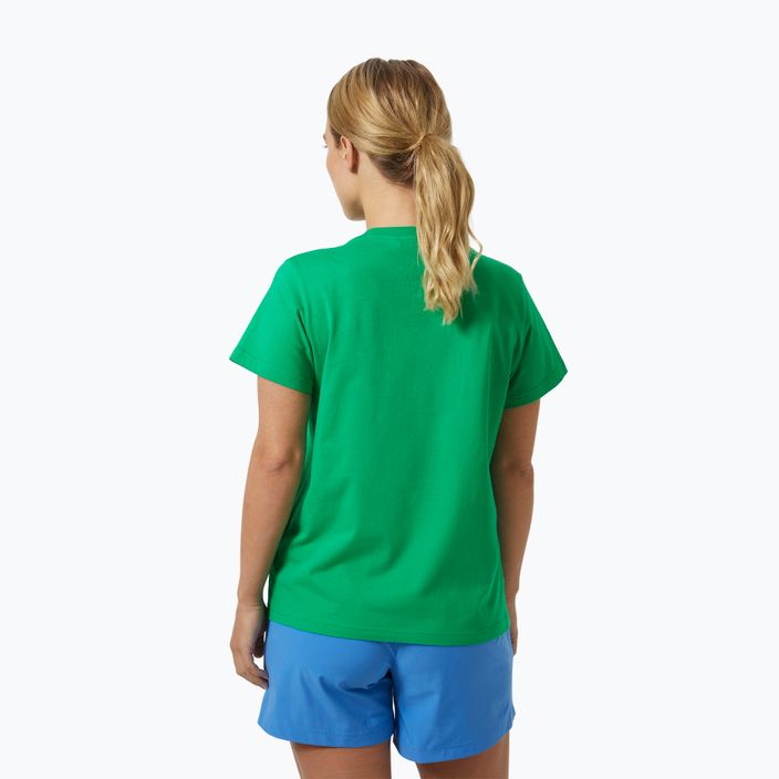 Helly Hansen women's t-shirt Logo 2.0 bright green 2