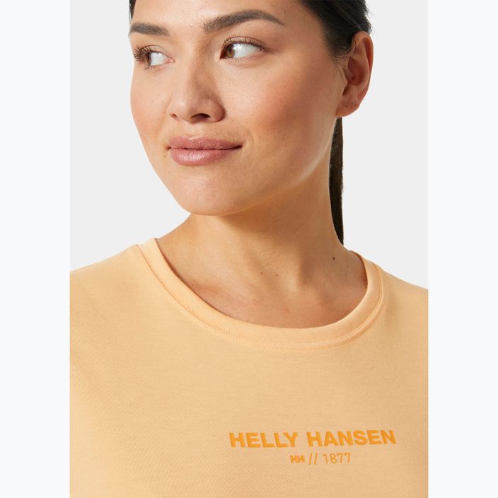 Helly Hansen women's Allure miami peach t-shirt 3