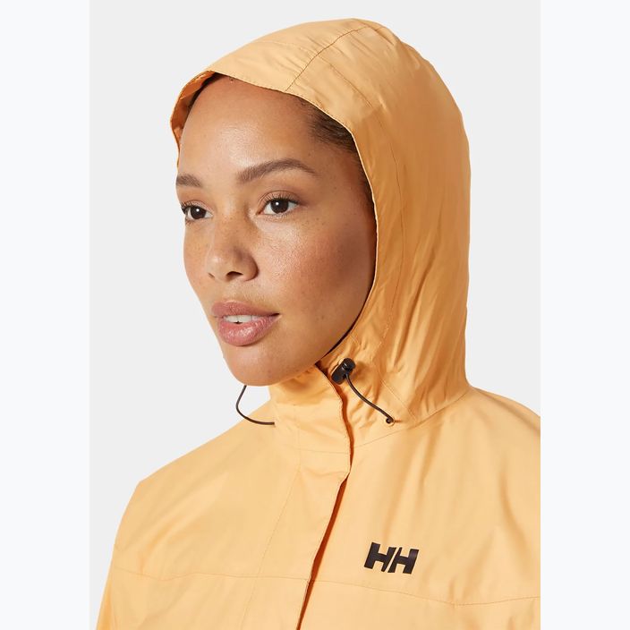 Helly Hansen women's rain jacket Loke miami peach 3