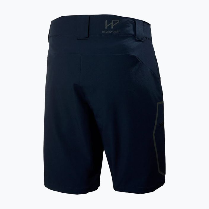 Men's Helly Hansen HP Racing Softshell sailing shorts navy 6