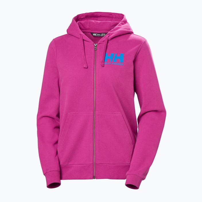 Women's Helly Hansen HH Logo Full Zip Hoodie 2.0 magenta 2.0 5