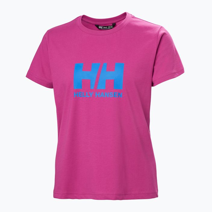 Helly Hansen women's T-shirt Logo 2.0 magenta 2.0 4