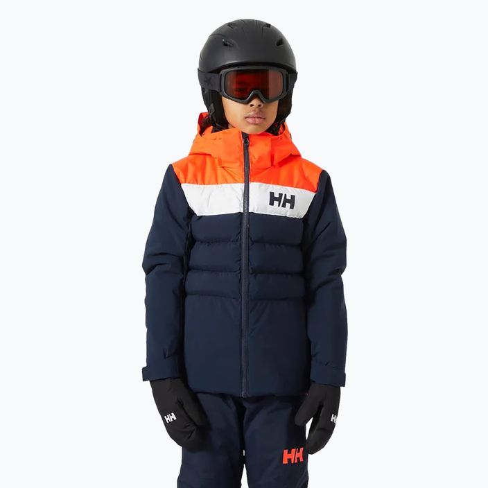 Helly Hansen children's ski jacket Cyclone navy