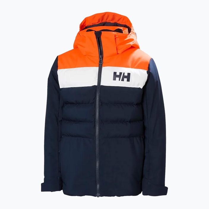 Helly Hansen children's ski jacket Cyclone navy 8