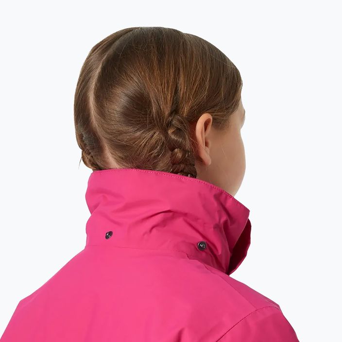 Helly Hansen Level sugar pink children's ski jacket 4