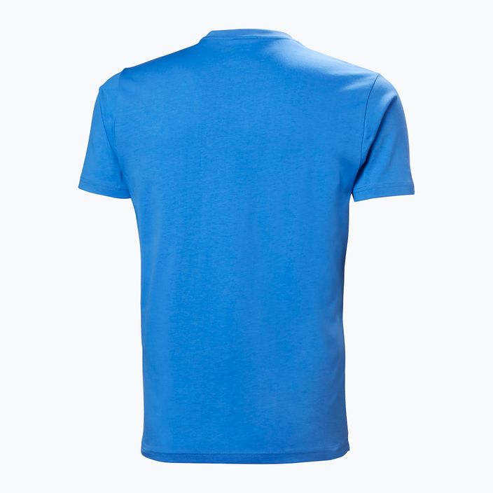 Men's Helly Hansen HH Box ultra blue T-shirt 4