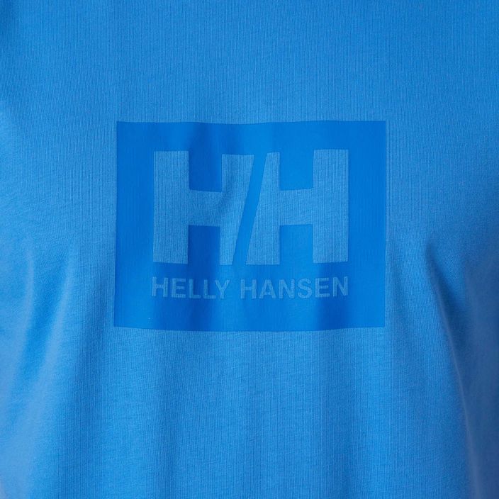 Men's Helly Hansen HH Box ultra blue T-shirt 5