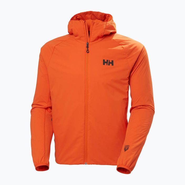 Helly Hansen men's hybrid jacket Odin Lt Stretch Hood Ins 2.0 patrol orange 5