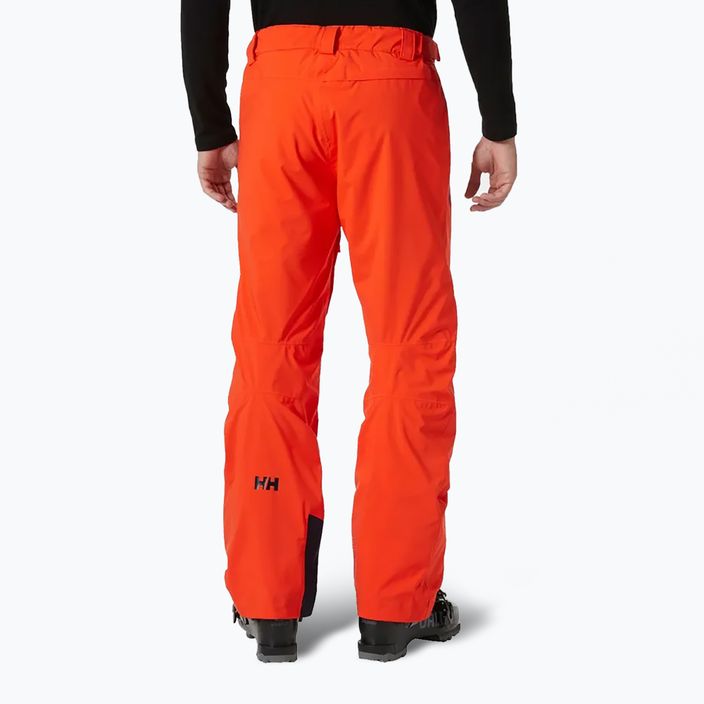 Men's Helly Hansen Legendary Insulated ski trousers cherry tomato 2