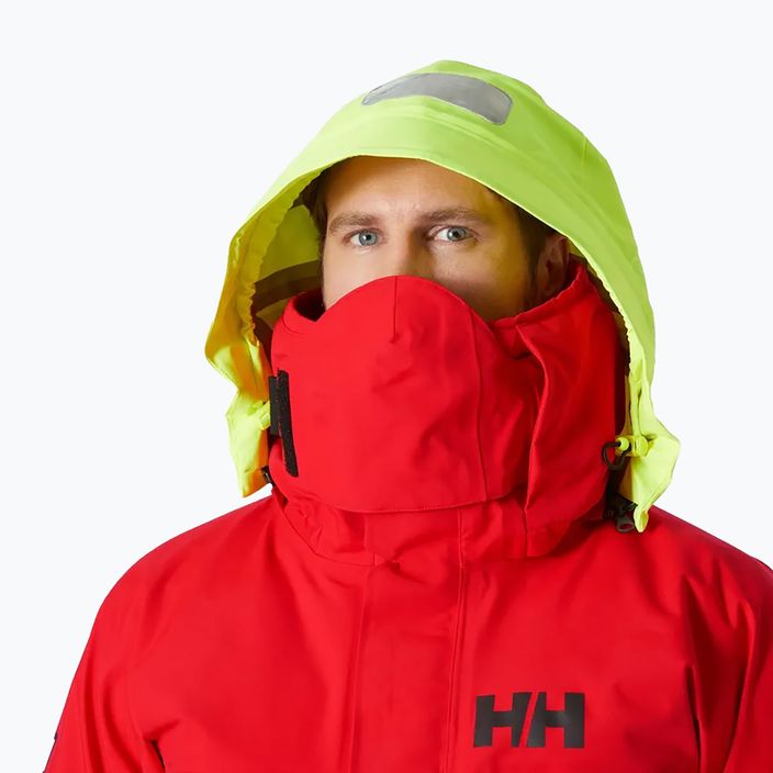 Helly Hansen Arctic Ocean 3in1 Parka sailing jacket alert red 5