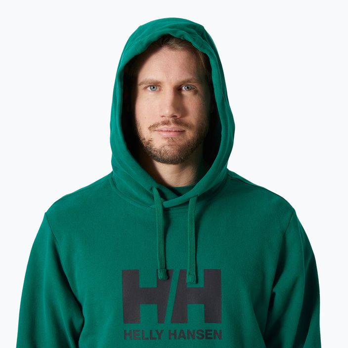 Men's Helly Hansen HH Logo Hoodie 2.0 emerald 3