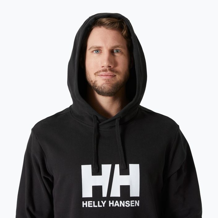 Men's Helly Hansen HH Logo Hoodie 2.0 black 3