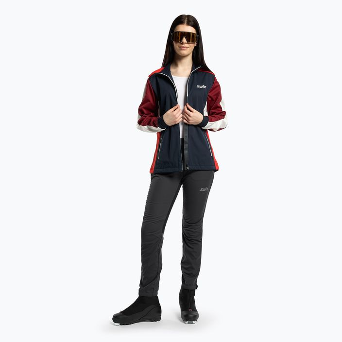 Women's cross-country ski trousers Swix Cross black 22316-12401 2