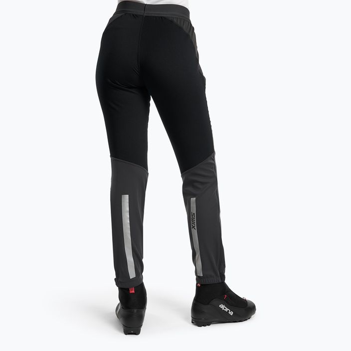 Women's cross-country ski trousers Swix Cross black 22316-12401 3