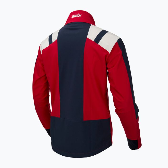 Men's Swix Infinity cross-country ski jacket red 15241-99990 6