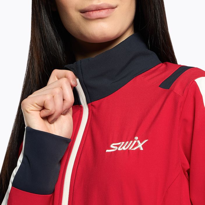 Women's cross-country ski jacket Swix Infinity red 15246-99990 4